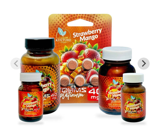 Platinum 40mg - Strawberry + Mango
